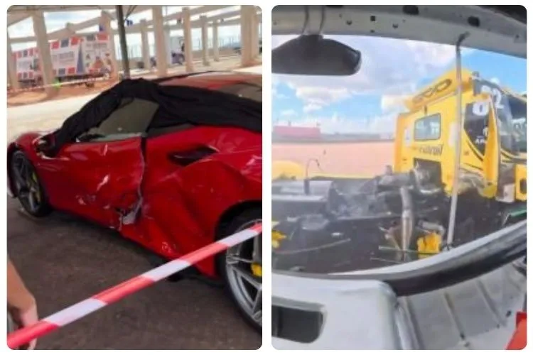 Batida entre caminhões e colisão entre Ferrari e Tesla marcam Fórmula Truck em Cuiabá